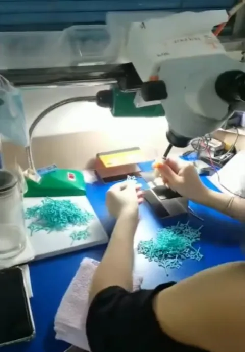 Wax Injection at the Icevana factory