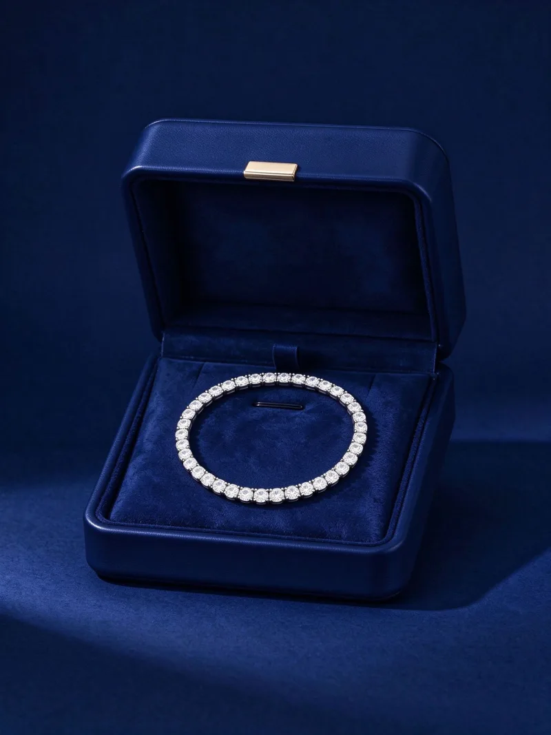 VVS1 Moissanite, Hand-Set and Hand-Polished